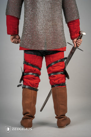 Leg Armour 14th Cent. 1,6mm Polished-GoblinSmith
