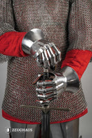 Hourglass Gauntlets 1,6mm Polished-GoblinSmith