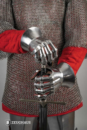 Hourglass Gauntlets 1,6mm Polished-GoblinSmith