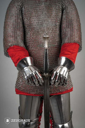 Hourglass Gauntlets 1,6mm Polished-GoblinSmith