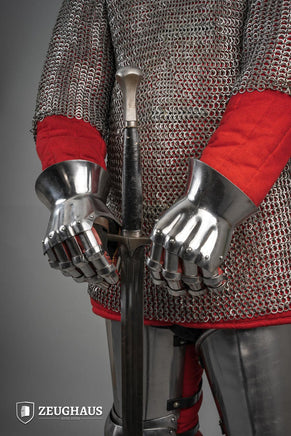 Hourglass Gauntlets 1,6mm Polished-GoblinSmith