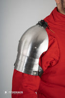 Pauldrons 14th Cent. 1,6mm Polished-GoblinSmith