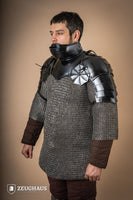 Pauldrons with Besagew 15th Cent. 1,6mm Burnished-GoblinSmith