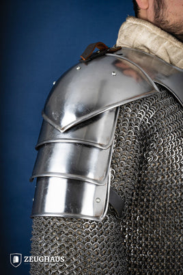 Pauldrons Brave Polished
