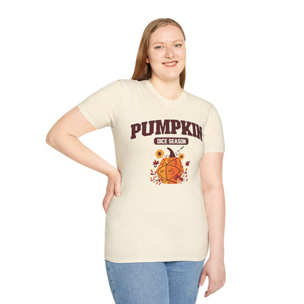 Pumpkin Dice Season – Fall D&D T-Shirt-GoblinSmith