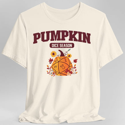 Pumpkin Dice Season – Fall D&D T-Shirt-GoblinSmith