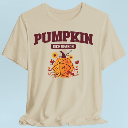 Pumpkin Dice Season – Fall D&D T-Shirt-GoblinSmith