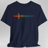 Rainbow Dice Sword T-Shirt-GoblinSmith
