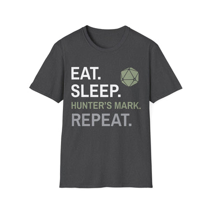 Ranger Class T-Shirt – 'Eat, Sleep, Hunter's Mark, Repeat'-GoblinSmith