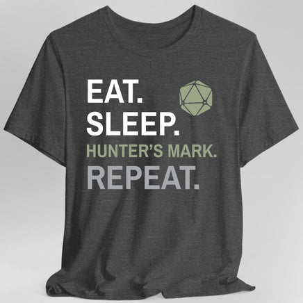 Ranger Class T-Shirt – 'Eat, Sleep, Hunter's Mark, Repeat'-GoblinSmith