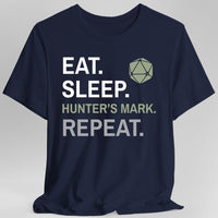 Ranger Class T-Shirt – 'Eat, Sleep, Hunter's Mark, Repeat'-GoblinSmith