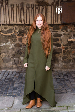 Dress Ranwen Olive Green-GoblinSmith