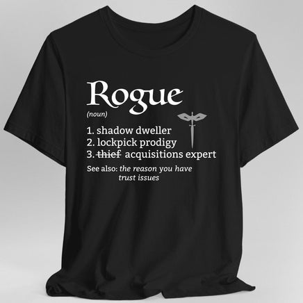 Rogue Class Definition D&D T-Shirt-GoblinSmith
