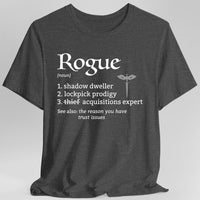 Rogue Class Definition D&D T-Shirt-GoblinSmith