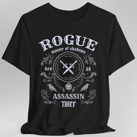 Rogue Class Vintage Label T-Shirt-GoblinSmith