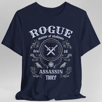 Rogue Class Vintage Label T-Shirt-GoblinSmith