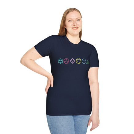 Row of Dice T-Shirt-GoblinSmith