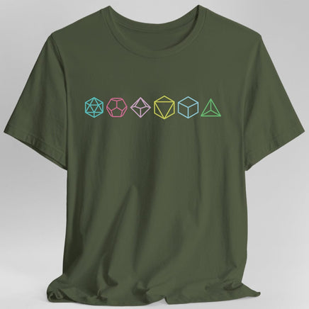 Row of Dice T-Shirt-GoblinSmith