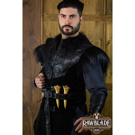 Raven Leather Jerkin-GoblinSmith