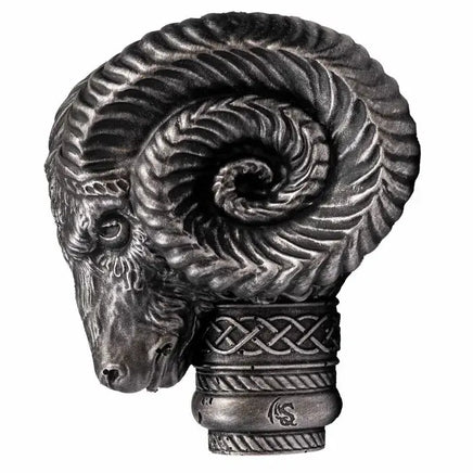 Salkoinas Ram Staff Head-GoblinSmith