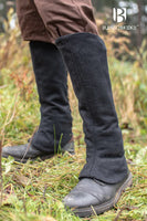 Leg cuff Seran Black-GoblinSmith