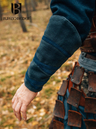 Viking Arm Protection Brim Grey Blue-GoblinSmith