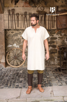 Short Sleeve Under Tunic Snorri Natural-GoblinSmith
