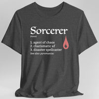 Sorcerer Class Definition D&D T-Shirt-GoblinSmith