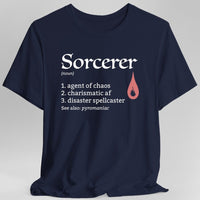Sorcerer Class Definition D&D T-Shirt-GoblinSmith