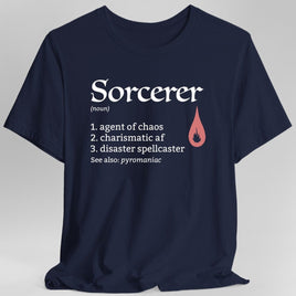 Sorcerer Class Definition D&D T-Shirt-GoblinSmith