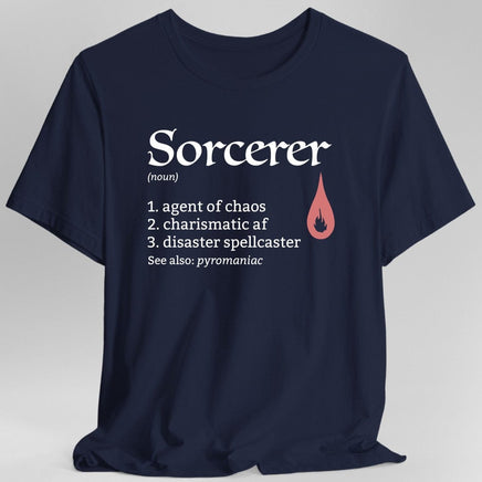 Sorcerer Class Definition D&D T-Shirt-GoblinSmith