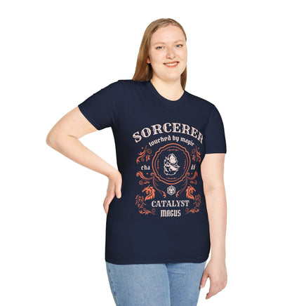 Sorcerer Class Vintage Label T-Shirt-GoblinSmith