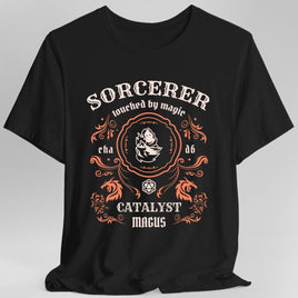 Sorcerer Class Vintage Label T-Shirt-GoblinSmith