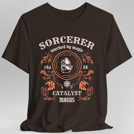 Sorcerer Class Vintage Label T-Shirt-GoblinSmith