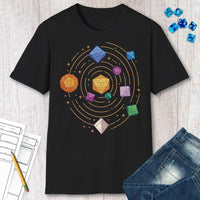 Space Dice Solar System T-shirt-GoblinSmith