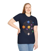 Space Dice Solar System T-shirt-GoblinSmith