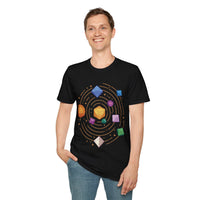 Space Dice Solar System T-shirt-GoblinSmith