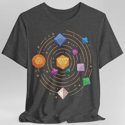 Space Dice Solar System T-shirt-GoblinSmith