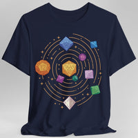 Space Dice Solar System T-shirt-GoblinSmith