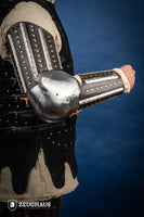Splinted Arm Armour Brown-GoblinSmith