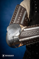 Splinted Arm Armour Brown-GoblinSmith