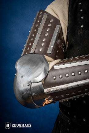 Splinted Arm Armour Brown-GoblinSmith