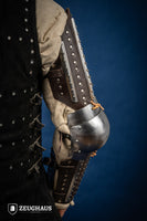 Splinted Arm Armour Brown-GoblinSmith