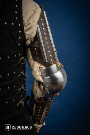 Splinted Arm Armour Brown-GoblinSmith