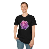 Stars Nebula D20 Dice Shirt-GoblinSmith