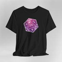 Stars Nebula D20 Dice Shirt-GoblinSmith