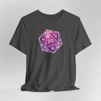 Stars Nebula D20 Dice Shirt-GoblinSmith