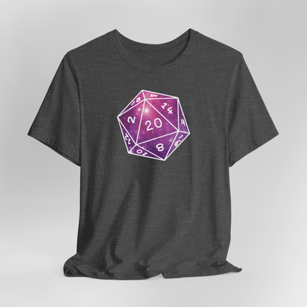 Stars Nebula D20 Dice Shirt-GoblinSmith