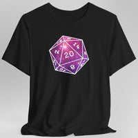 Stars Nebula D20 Dice Shirt-GoblinSmith