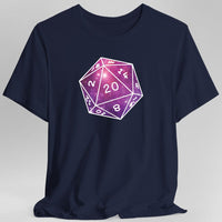 Stars Nebula D20 Dice Shirt-GoblinSmith